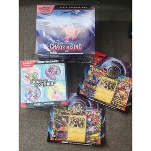 Pokémon TCG Elite Trainer Box & Booster Bundles - Mega Evolution Chaos Rising